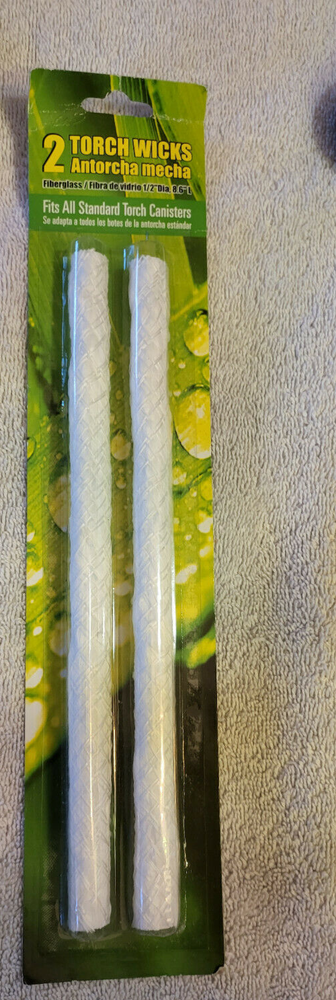 Standard Torch Canister Replacement Wicks, 2-Pack