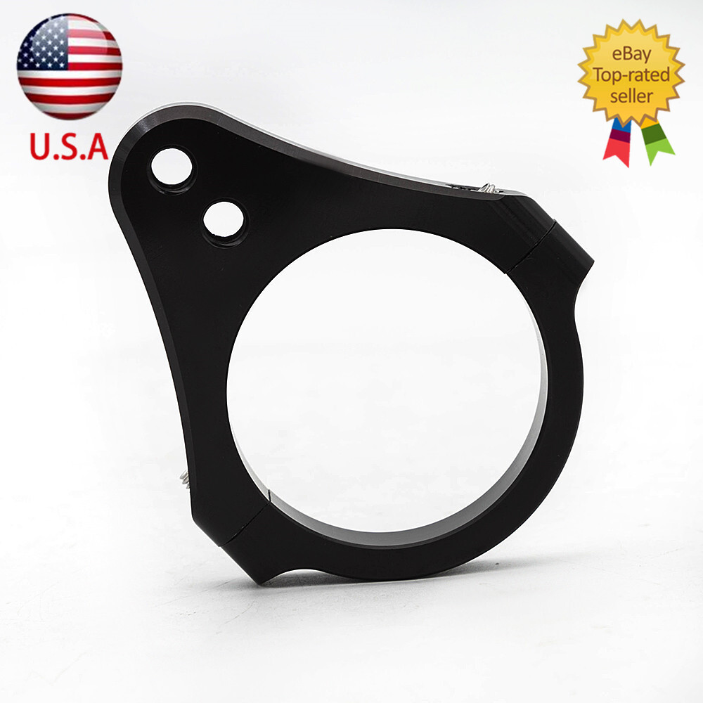 43mm 1x Universal Motorcycle CNC Steering Damper Fork Frame Mount Clamp Bracket