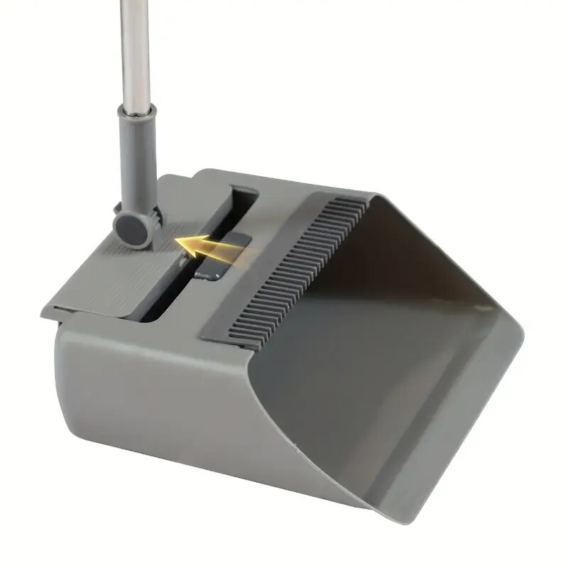 3-In-1 Broom And Dustpan Set 180 Degree Rotatable Broom Dustpan Combo New