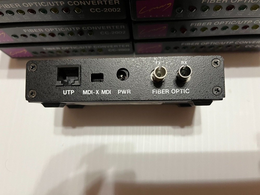 Fiber Optic/UTP Converter - Canary CC-2002