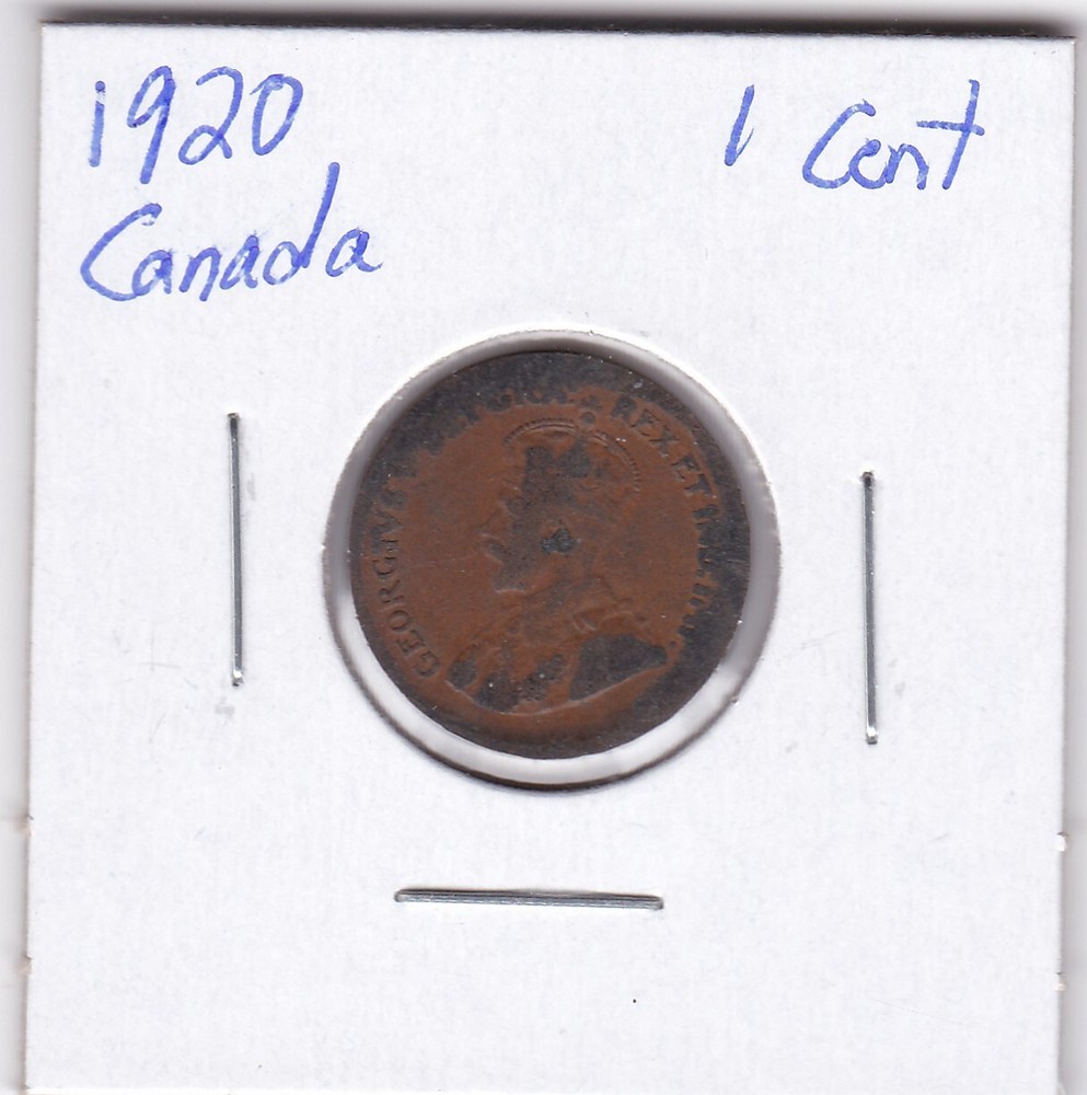 1920 Canada 1 Cent
