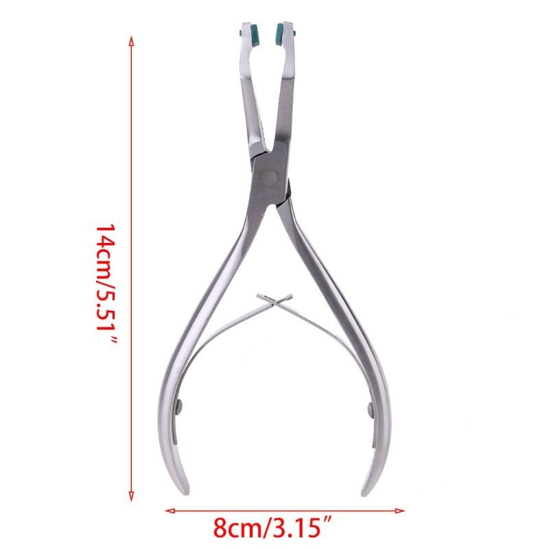 Dental Crown Pliers Remover With Rubber Tipped Stainless Steel Instruments