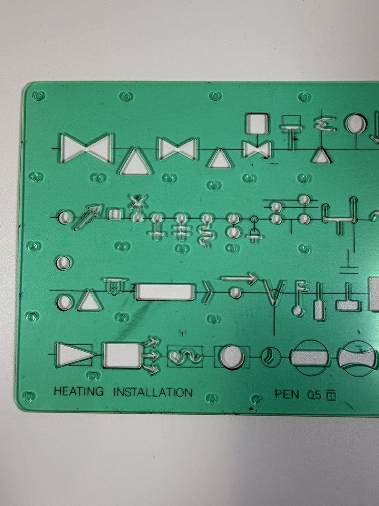 Linex 1197 S Heating Installation Drawing Template