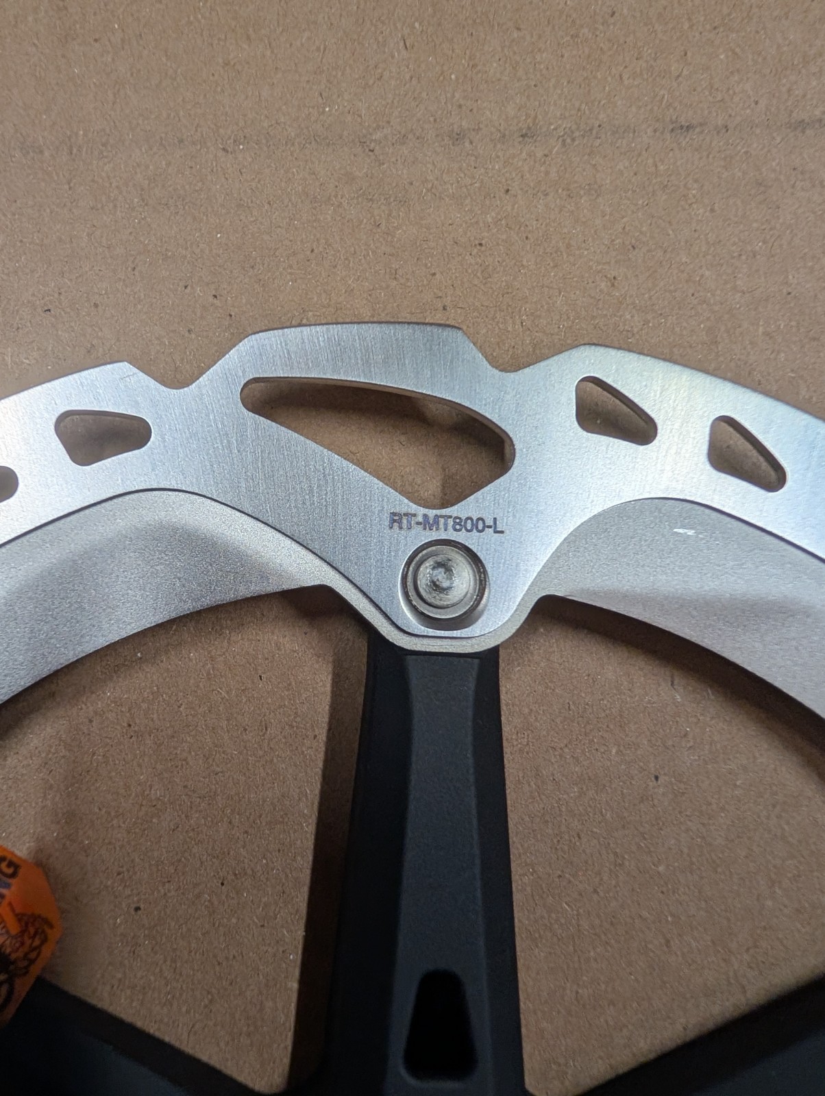 (2x) Pair Shimano RT- MT800 - L - 203mm & 180mmDisc Brake Rotor - Centerlock