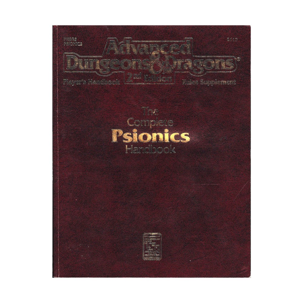 TSR AD&D 2nd Ed Complete Psionics Handbook (2nd) Fair