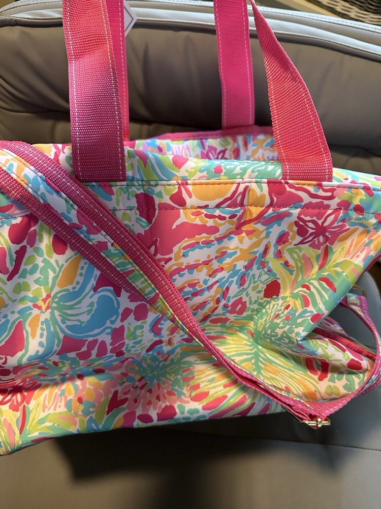 lilly pulitzer insulated cooler bag
