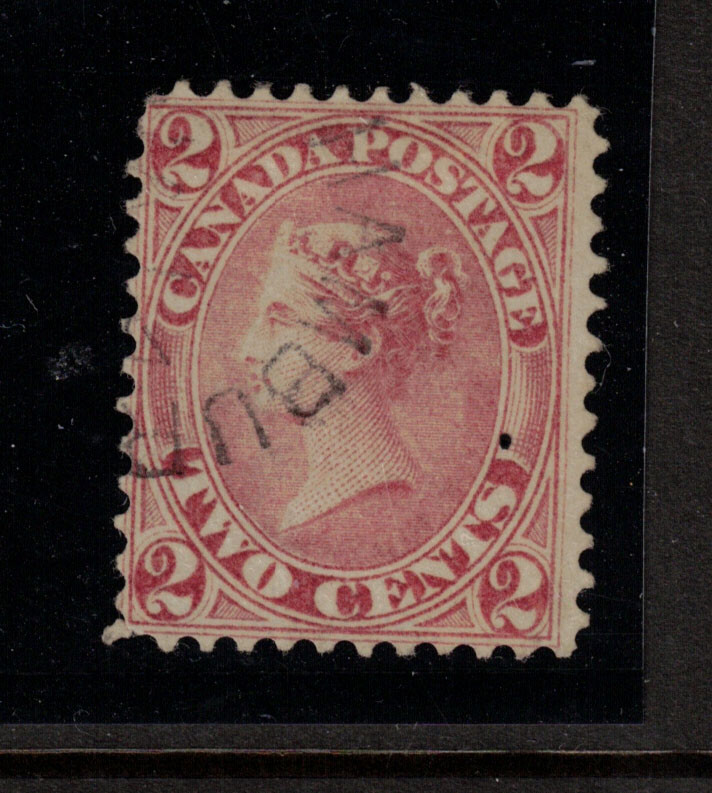 Canada #20a Used Fine With Town Cancel