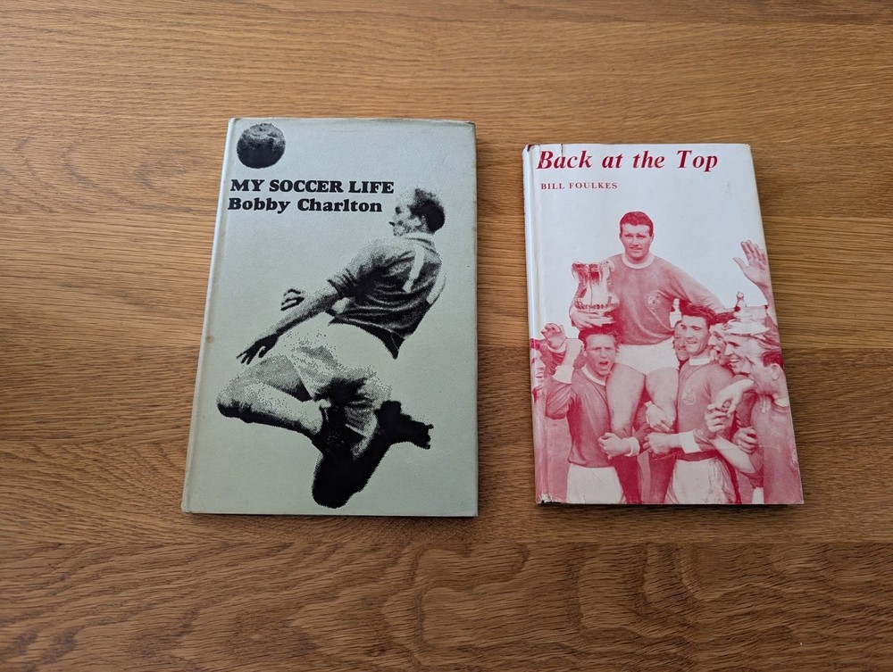 Manchester Utd books x 2
