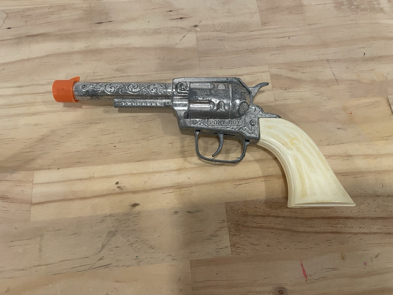 Vintage 1960'S Pony Boy 10 Inch Cap Gun Toy Untested