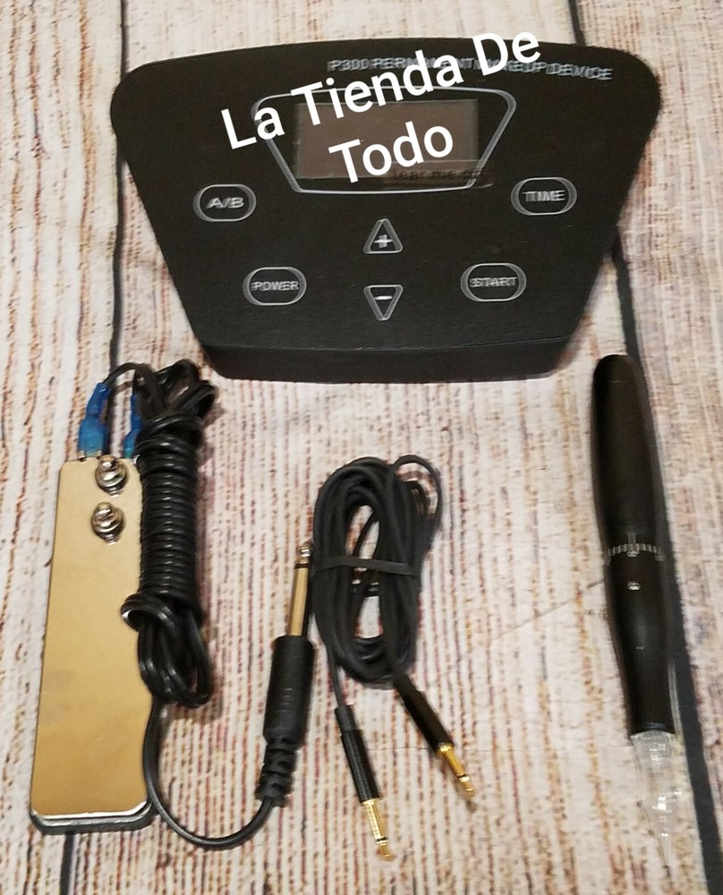 PERMANENT MAKEUP MAKE UP THREADING DEVICE MACHINE & ACC FOR P300 USERS READ