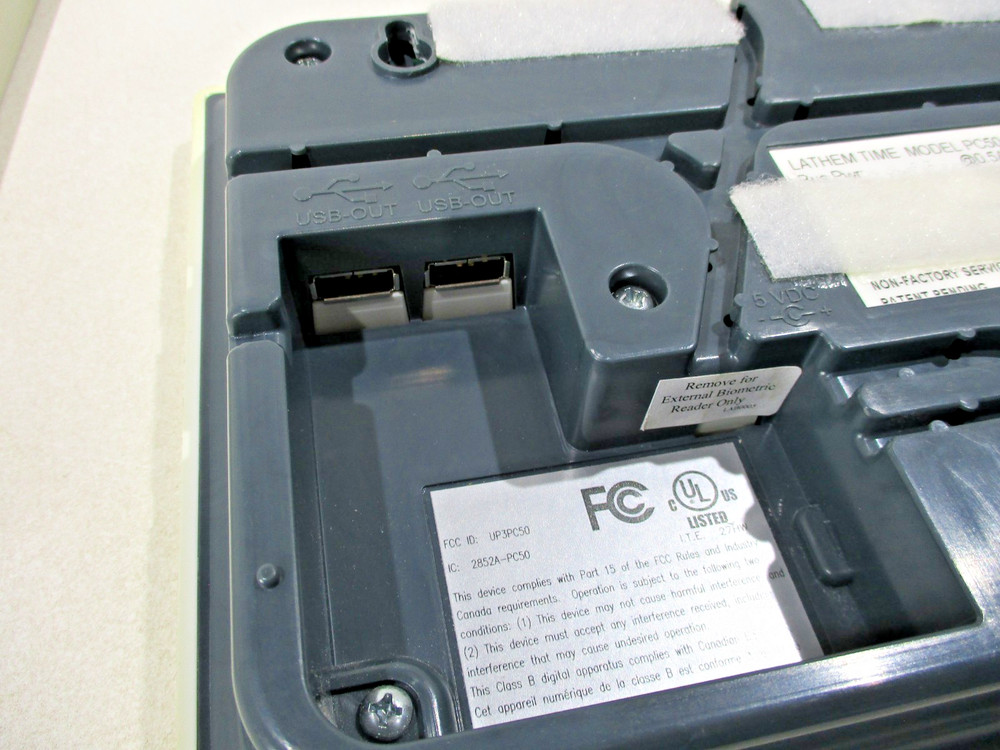 Lathem PayClock Express PC50 Time Recorder Clock