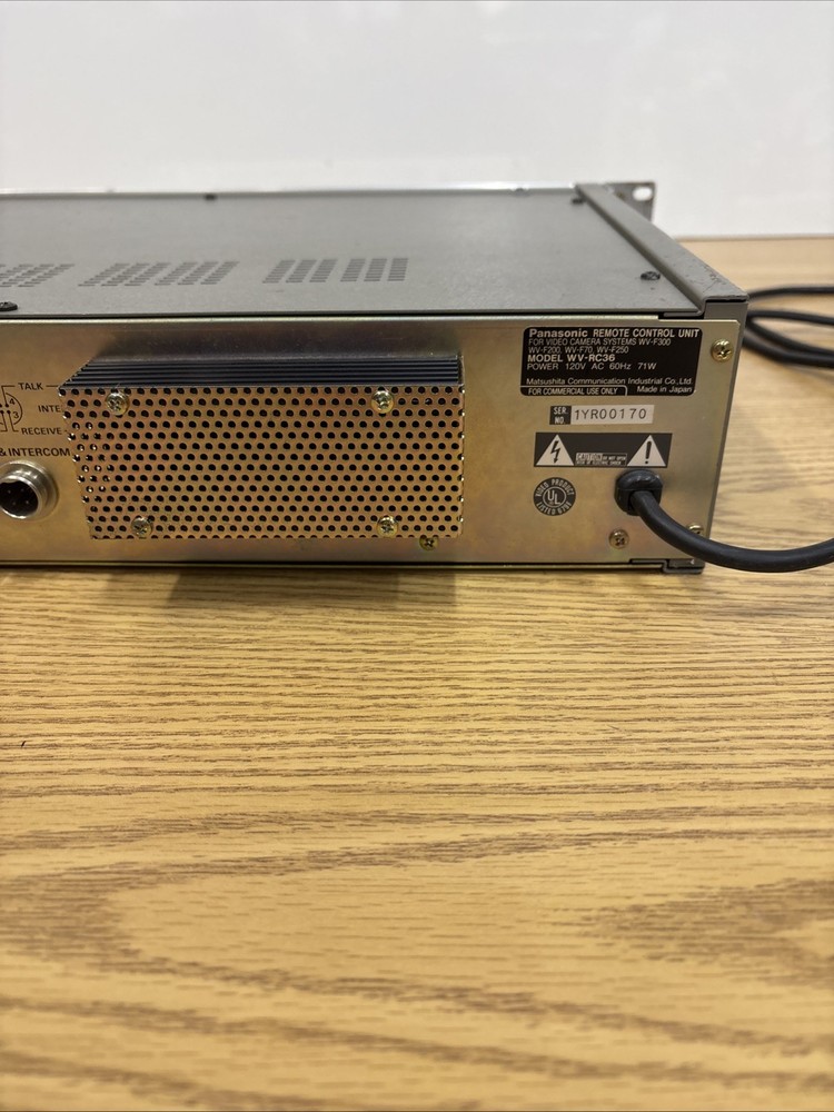 Panasonic WV-RC36 Remote Control Unit ***Turns On