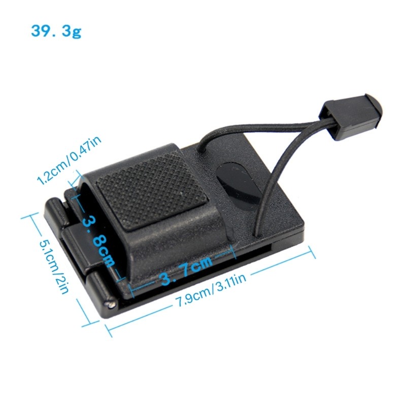 Radio Clip for Utility Belts, Construction Workers, Secure Gear