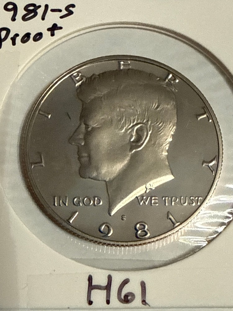 1981-S Kennedy Half Dollar Proof