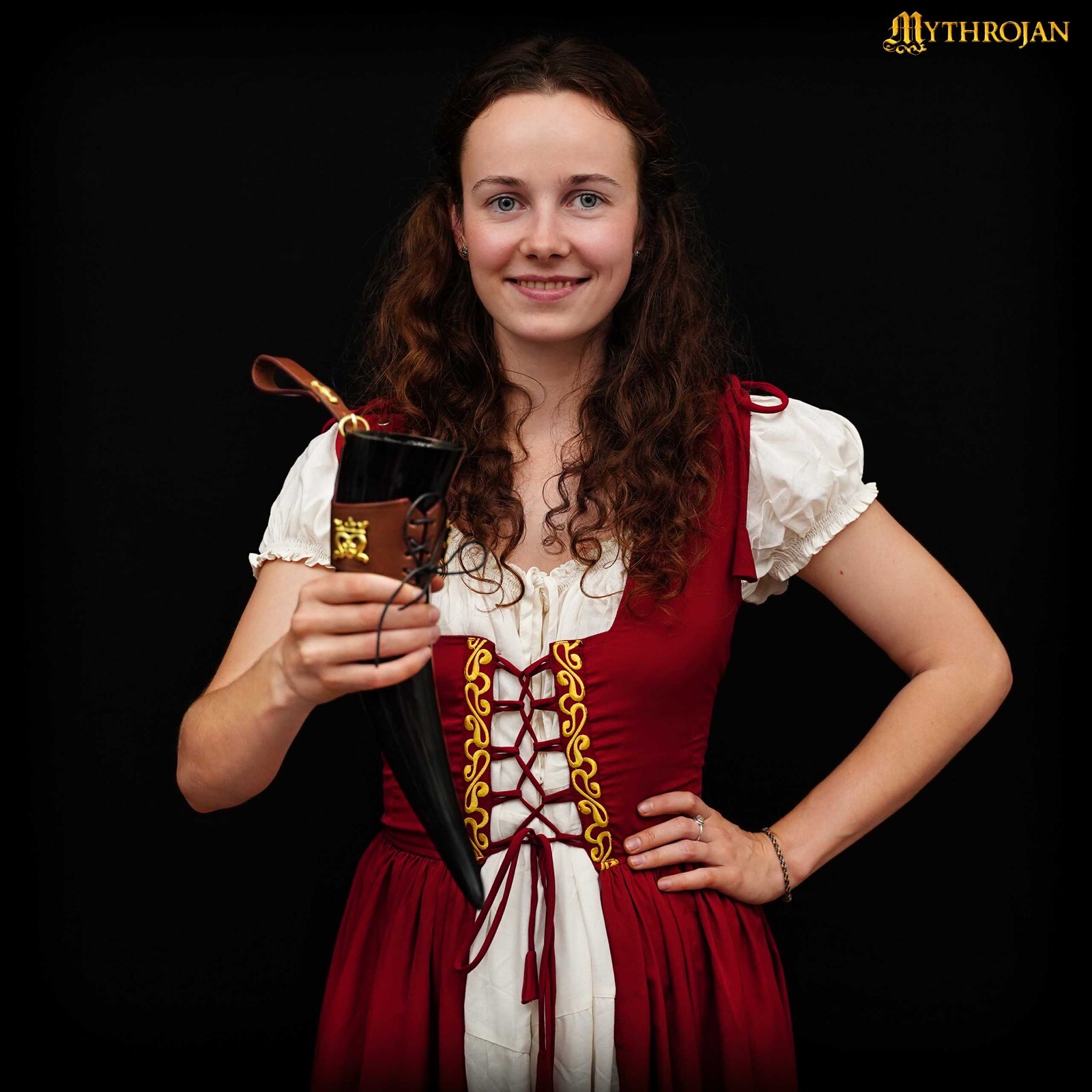 Viking Horn Mug Drinking Beer Ale Medieval Cup Game Tankard Wine Mead Mug 250 ML