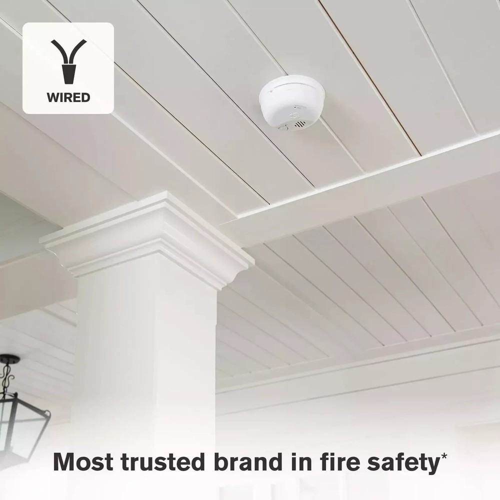 First Alert SMICO100-AC, Interconnect Hardwire Combination 3-Pack, White