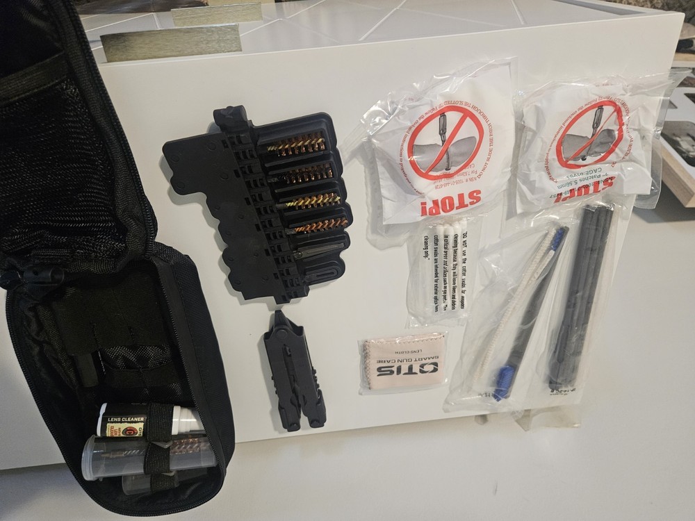 OTIS IMPROVED WEAPONS CLEANING KIT & GERBER MULTI TOOL  7.62