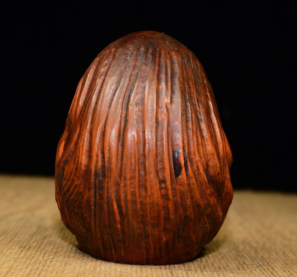 Collected Small Leaf Boxwood Bodhidharma Ornaments