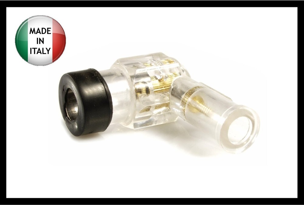 Spark plug connector plug connector transparent