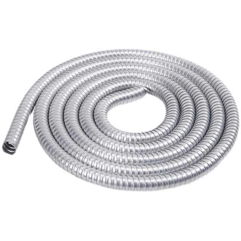 4mm to 51mm Flexible Conduit Tube Cable Tidy Trunking Organiser Stainless Steel