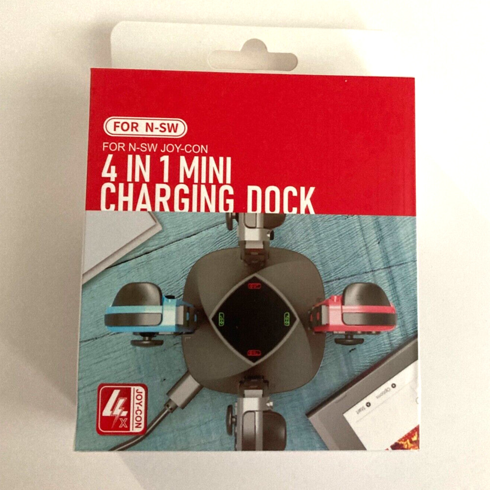 Nintendo Switch Joy-Con Charging Dock 4 in 1 Mini