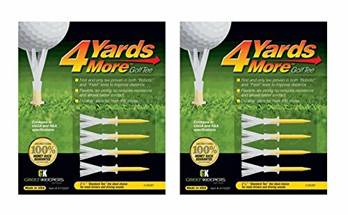 4 Yards More Golf Tee 4-pack Standard 2 3/4" (2 Count)