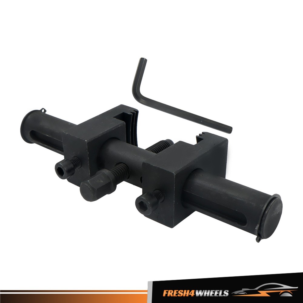 Black Universal Puller For Ribbed Drive Pulley Crankshaft Remover Tool Kit