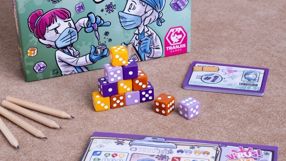 Virus Roll & Write - Board Game