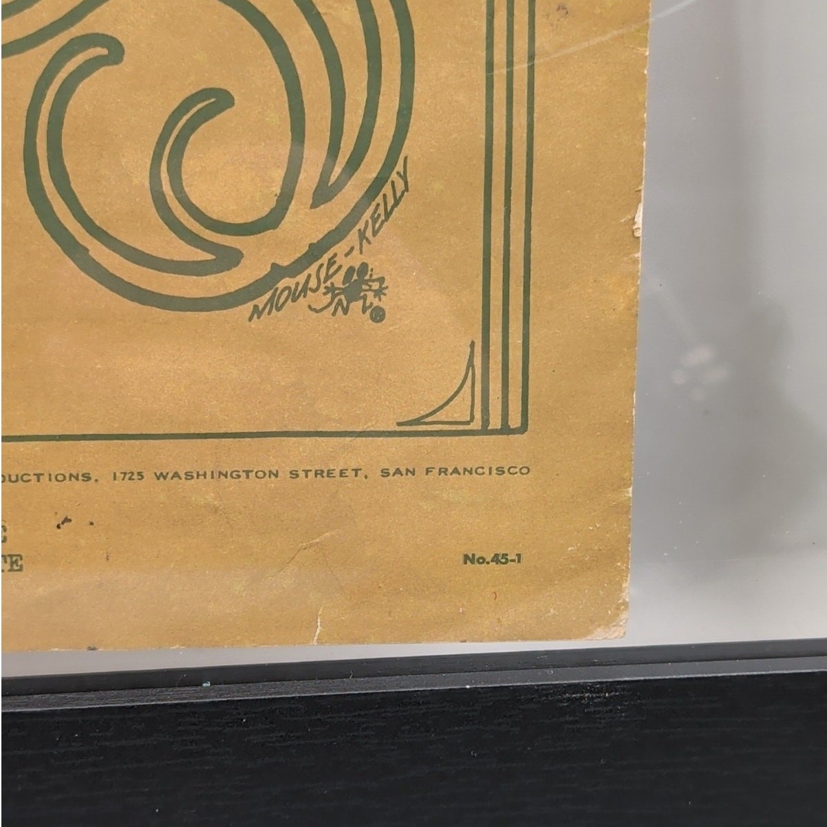 GRATEFUL DEAD FD 45-1 AVALON BALLROOM CONCERT POSTER 1967 Dead Classic Vintage