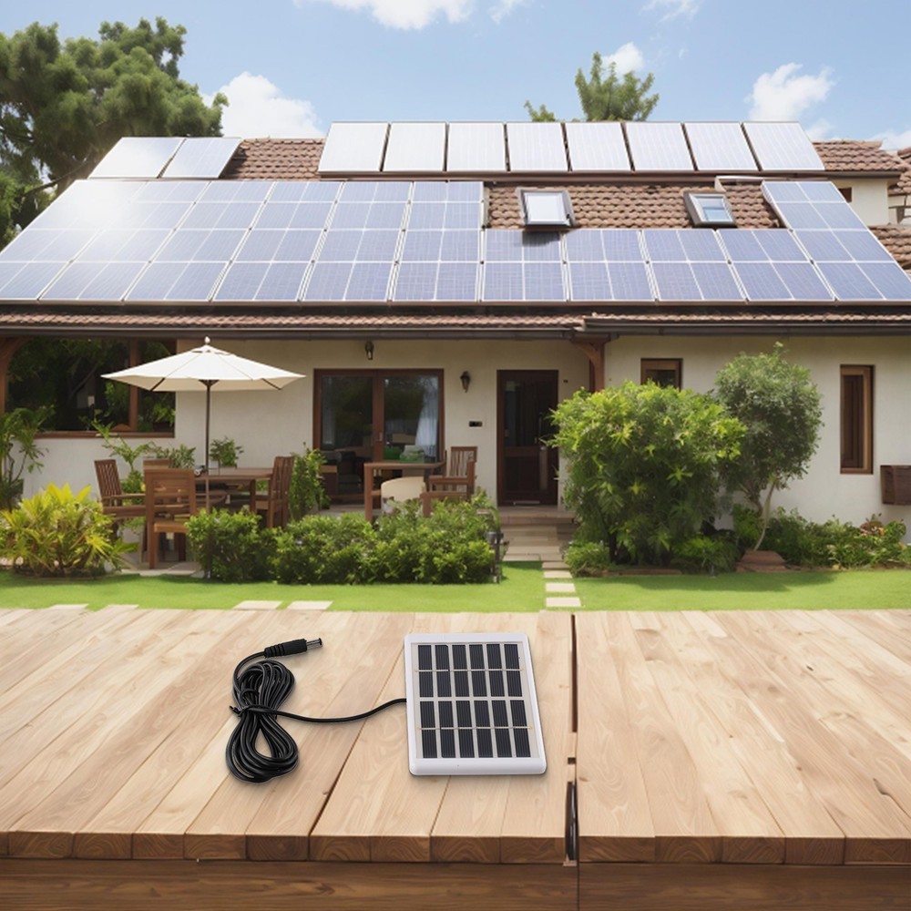 For Batteries Portable Solar Panel Compact Solar Panel Multiple Charging Options