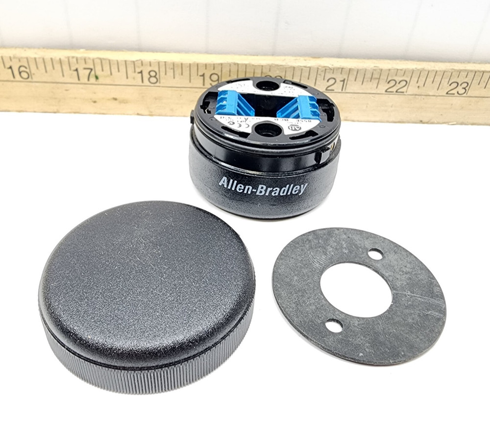 New Allen-Bradley 855E Stacklight Base & Cap 1/2" NPT 855E-BCBC