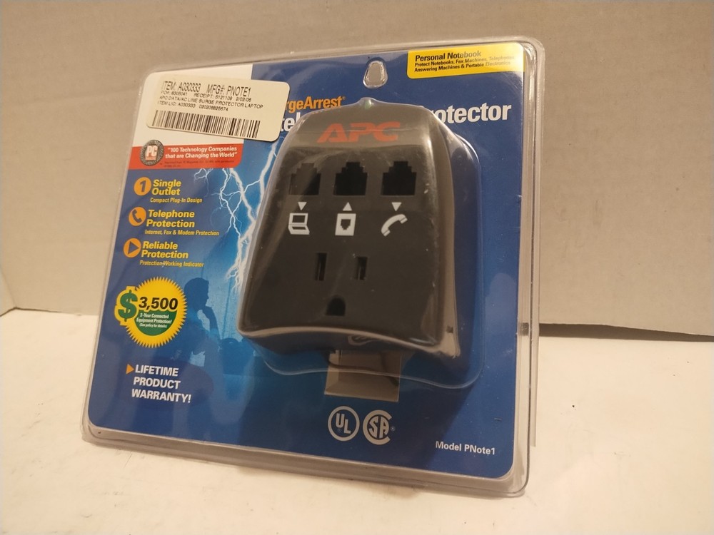 APC Surge Arrest Notebook Surge Protector
