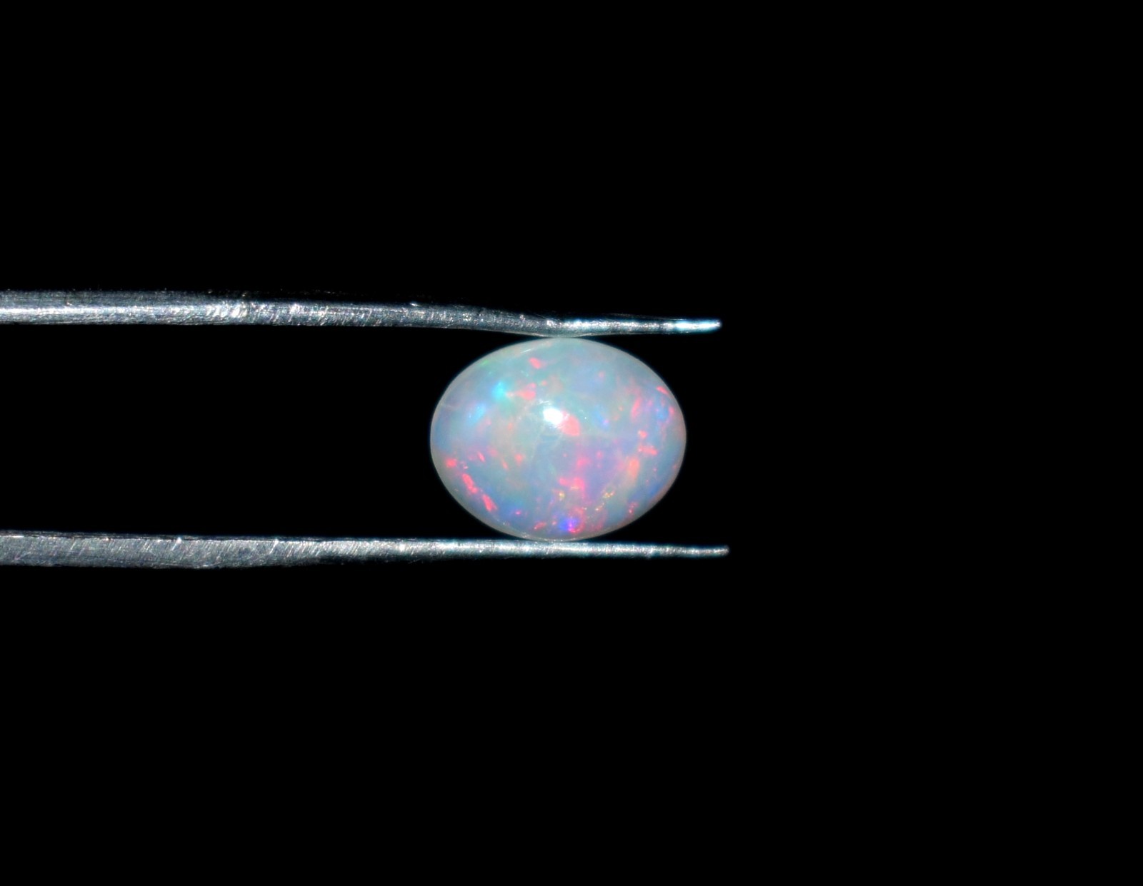 Natural Ethiopian Wello Fire Opal Cabochon Gemstone 6X8mm Loose AAA N010