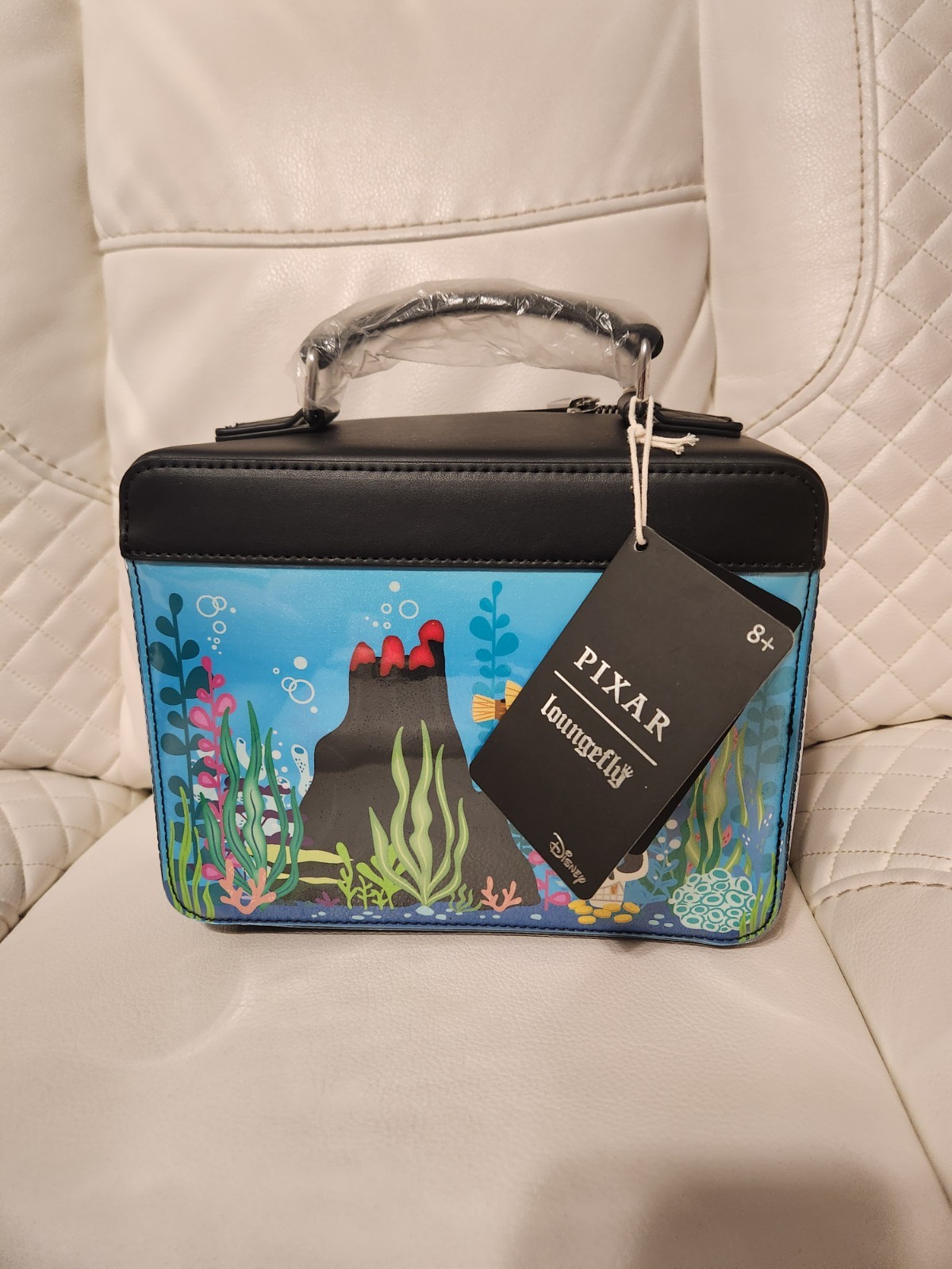Loungefly Disney Pixar Finding Nemo Aquarium Figural Crossbody Bag