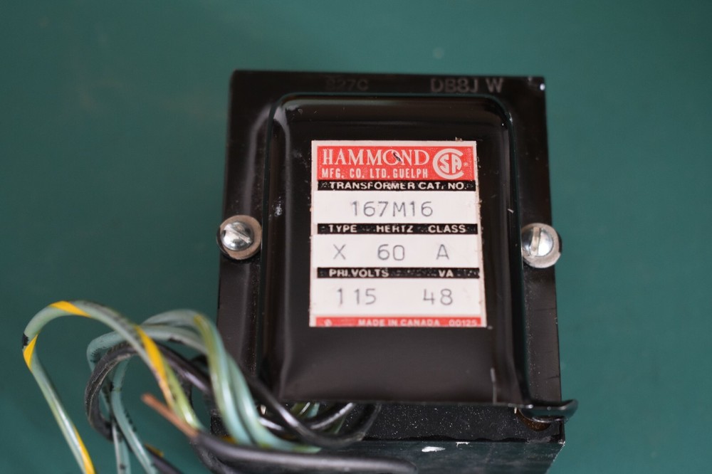 One Hammond 167M16 NOS Vintage Audio Power Transformer