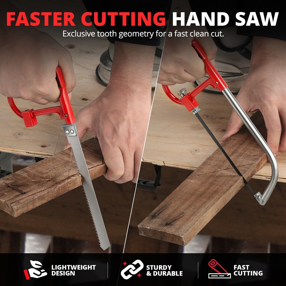 Alloy Steel Hack Saw Tool Set 5 Extra 8.66鈥