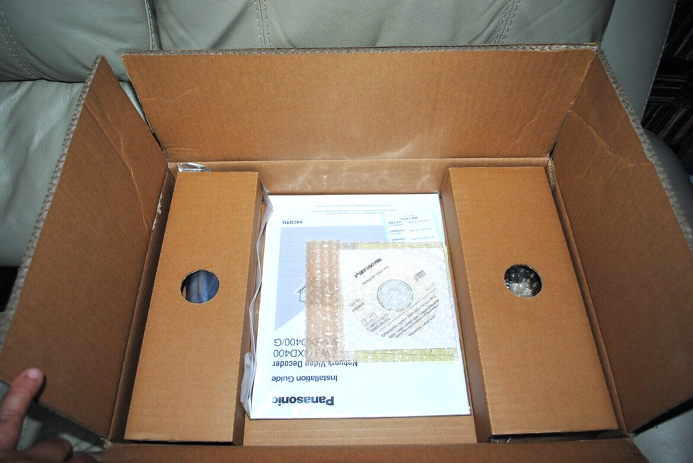 PANASONIC WJ-GXD 400 NETWORK VIDEO DECODER, OPEN BOX
