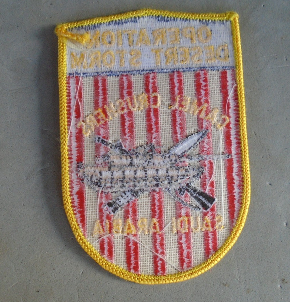 Operation Desert Storm Camel Crushers patch