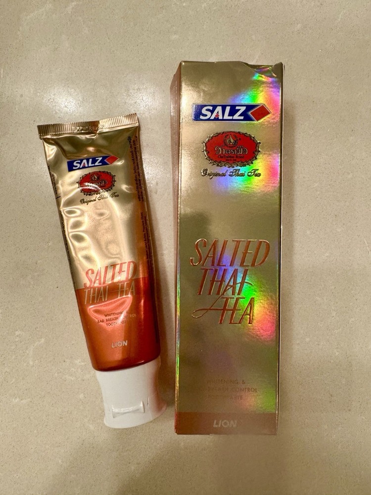 Salz Salted Thai Tea Toothpaste LIMITED EDITION