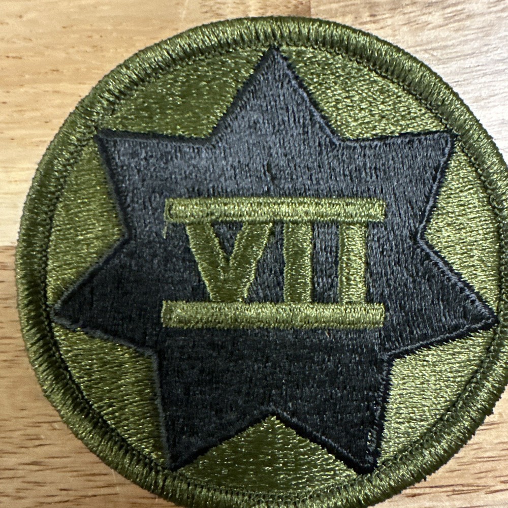 Vintage United States Army 7th Corps Subdued Patch