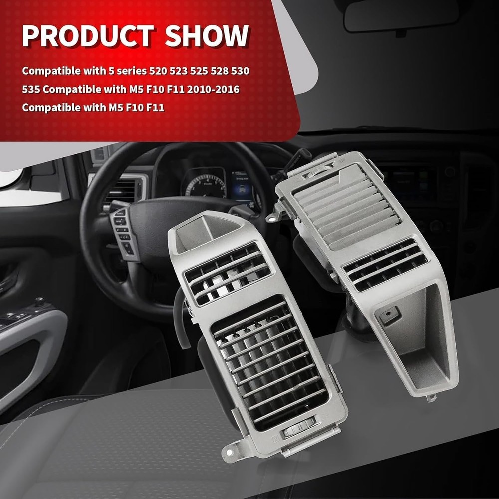Dashboard A/C Vent Panel Grille Compatible with Titan Armada 2004-2006 68420-...
