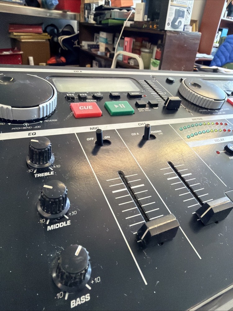 Discontinued Numark CD Mix 1 Professional CD Mixing Console Untested