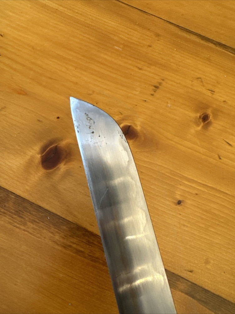 SAMURAI SWORD BLUE W/ CURVED HANDLE 43"