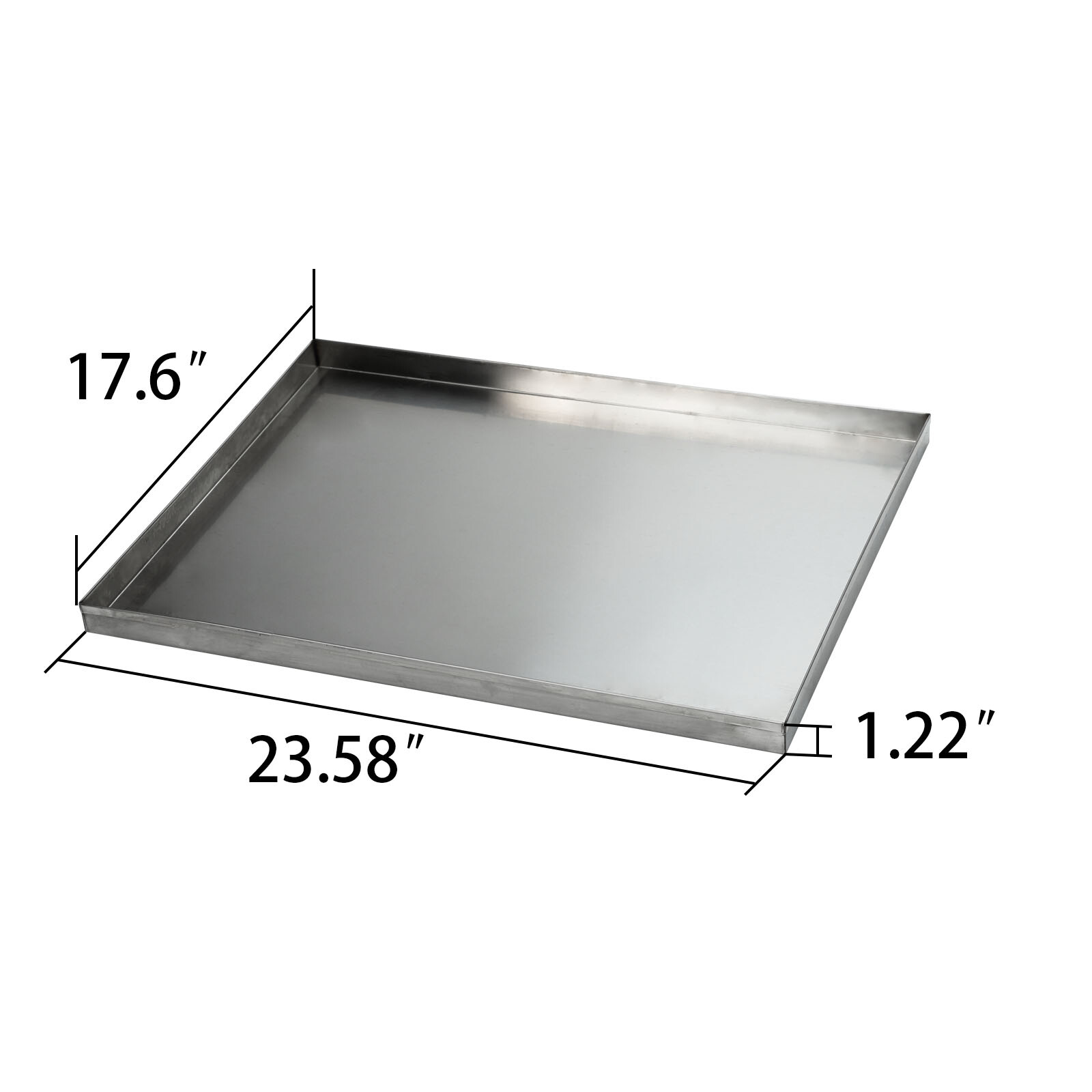 Stainless Steel Replacement Tray for Dog Crate Pet Kennel Cage Pan