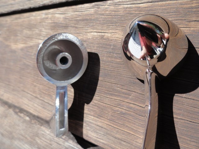 CADILLAC ELDORADO 1957 TAIL LIGHT BULLETS SUPER NICE.