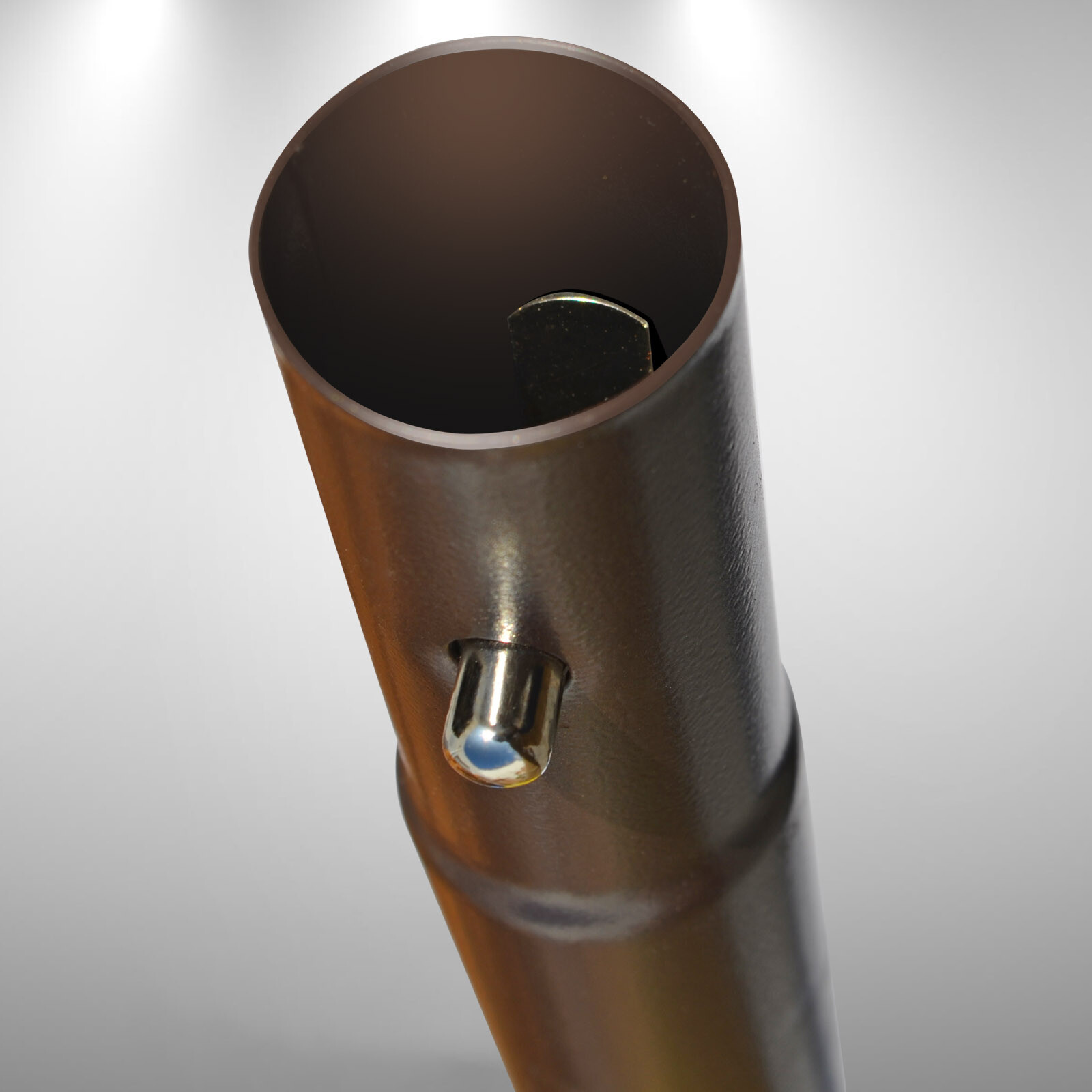 Patio Umbrella Replacement Lower Pole w/Bullet Buckle 33.5''L/45.6''L POLE ONLY