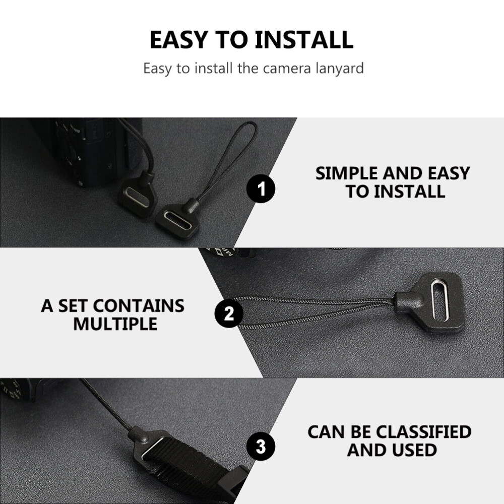 2 PCS Camera Shoulder Strap System Connectors Camera Strap Replacement
