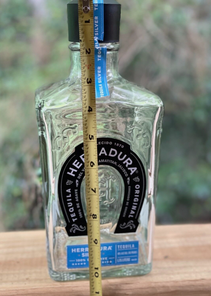 Herradura Silver Tequila Empty Bottle1.75L EMPTY BOTTLE ONLY!