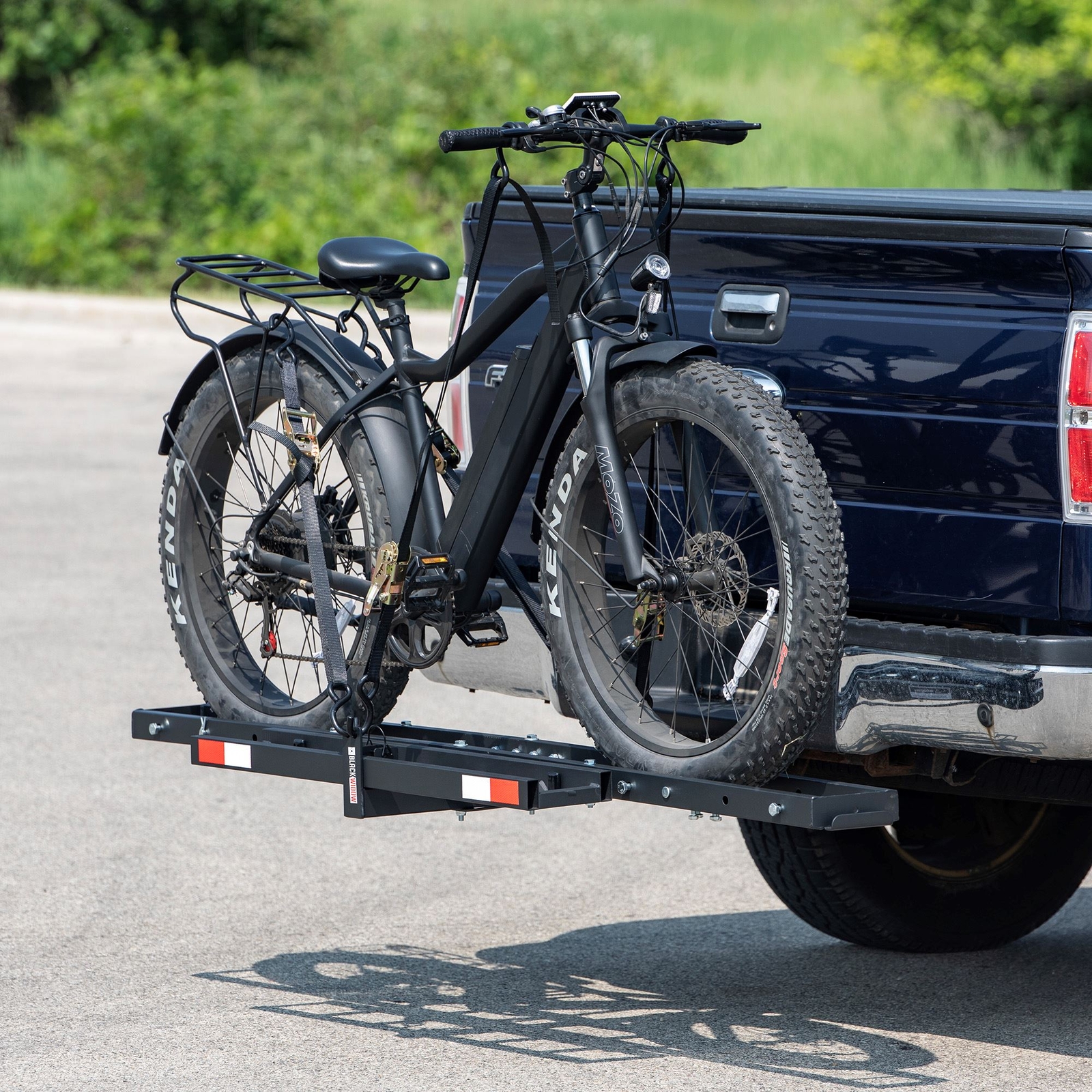 Black Widow Steel eBike and Fat Tire Bike Carrier - 300 lb. Capacity