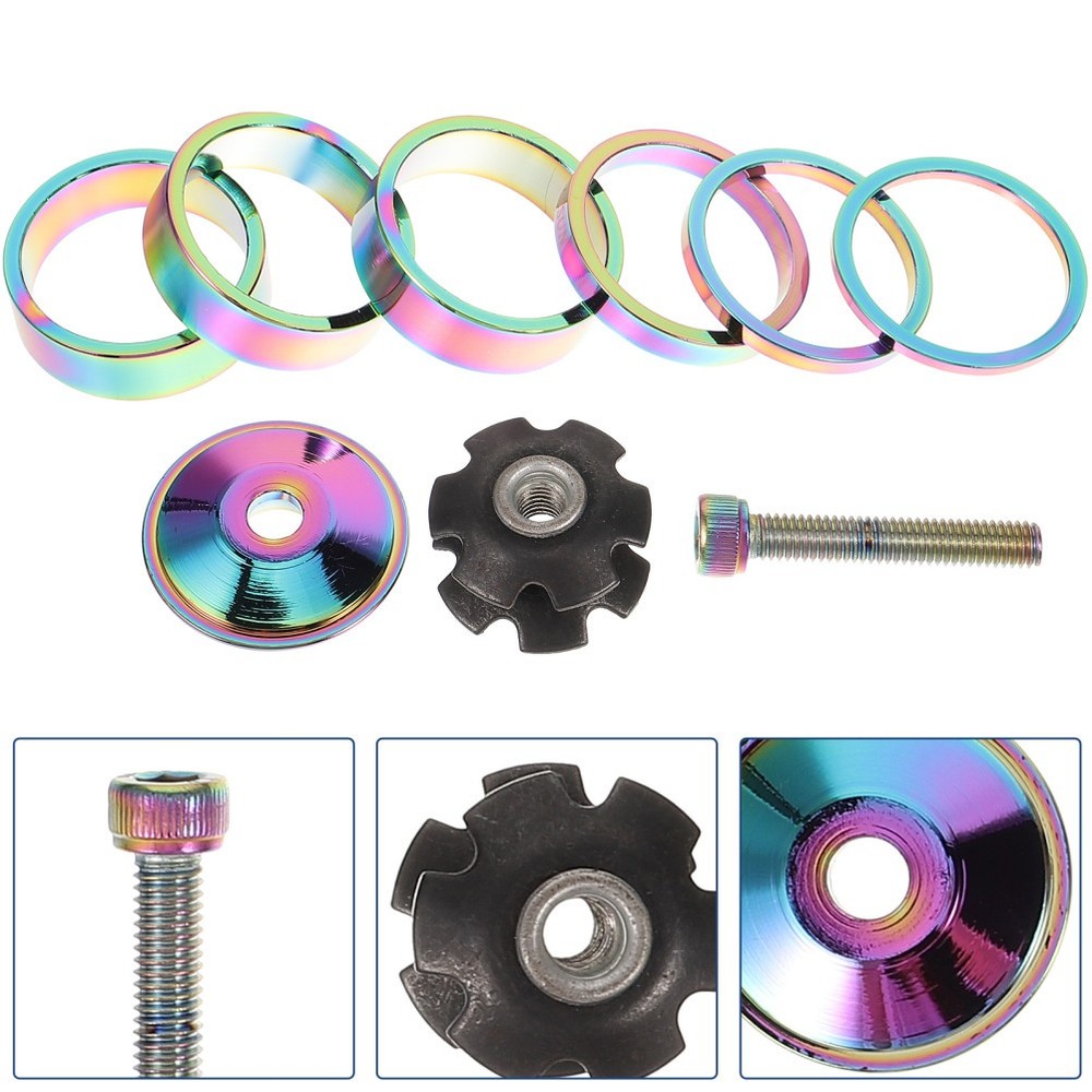 Replaceable Headset Spacer Bicycle Bike Front Fork Gasket Supply